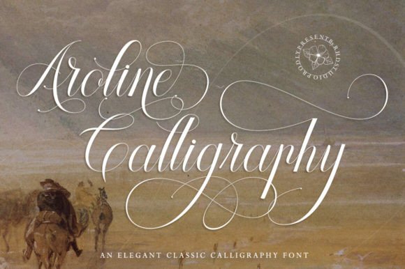 Aroline Calligraphy: Elevating Modern Design with Elegance