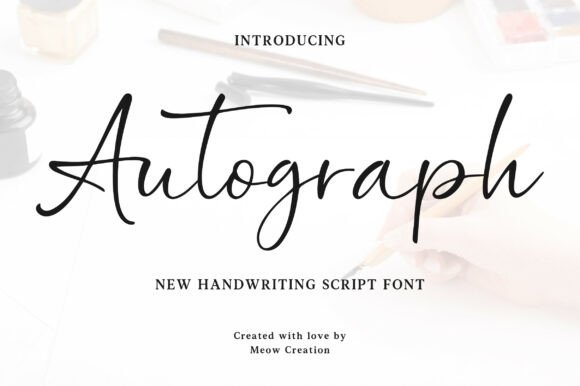 Autograph Font: Elevate Your Designs with Authentic Elegance