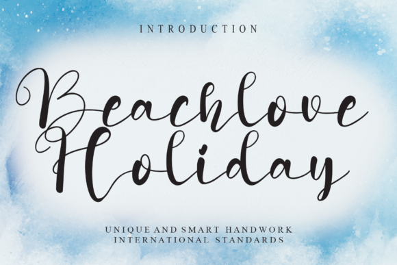 Beachlove Holiday: A Script Font for Creative Branding