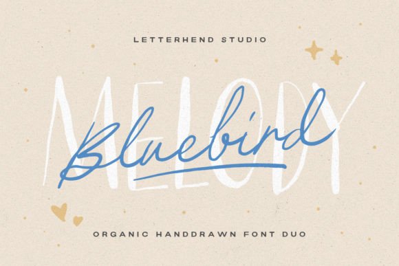 Bluebird Melody: A Font Duo for Modern Design