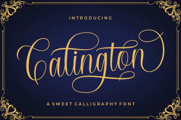 Calington: A Bold Script for Dynamic Branding
