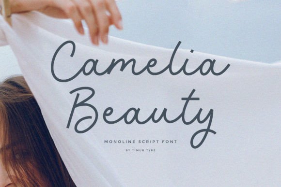 Camelia Beauty: Elevating Modern Design with Elegant Script