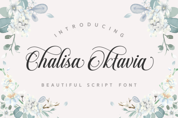 Chalisa Oktavia: An Elegant Script Font for Modern Design