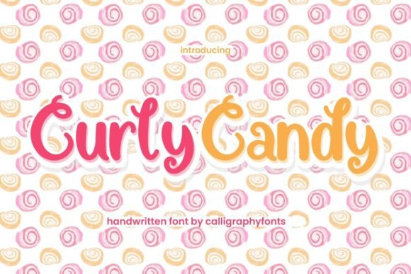 Curly Candy: A Sweet Font for Playful Design