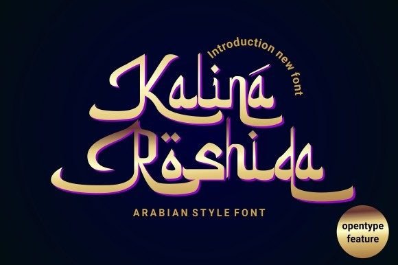 Discovering the Elegance of the Kalina Rashida Font