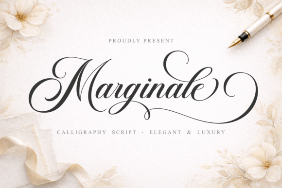 Elevate Your Designs with the Marginale Calligraphy Font
