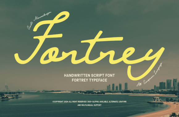 Fortrey: The Timeless Script Font for Modern Design