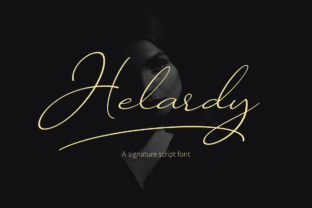Helardy: Elevating Brand Identity with Elegant Script Typography