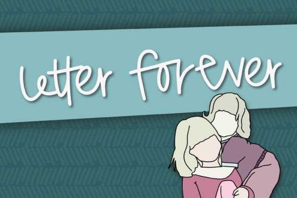Letter Forever: A Hand-Drawn Script for Whimsical Design