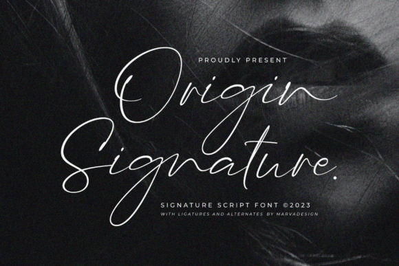 Origin Signature: The Elegant Script Font for Modern Design