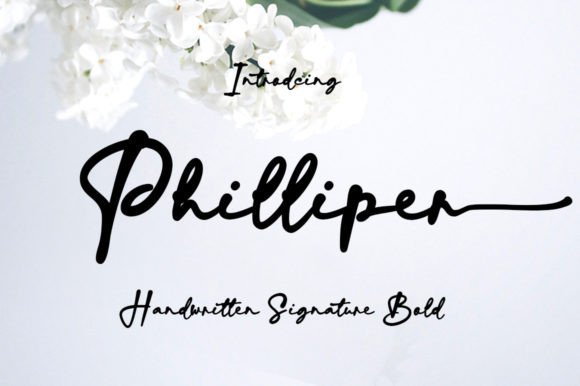 Philliper: Elevating Modern Design with Bold Script Typography