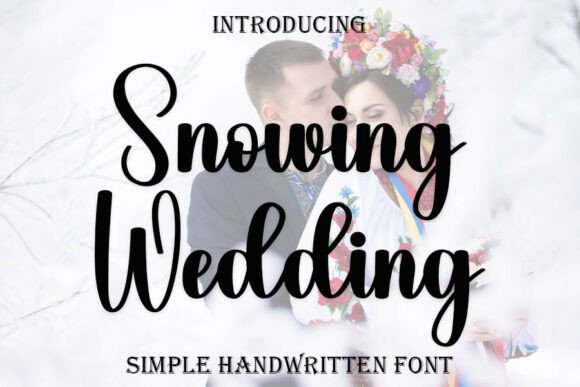 Snowing Wedding: Elegance in Every Stroke