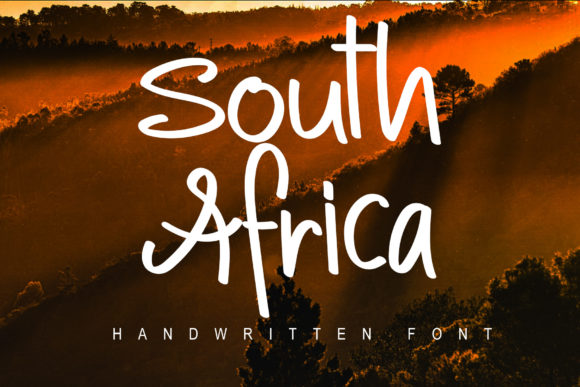 South Africa: A Font for Elegant Design Projects
