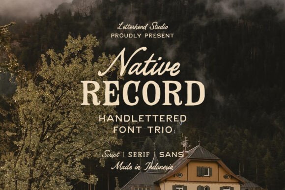 The Native Record: A Typographic Foundation for Timeless Design