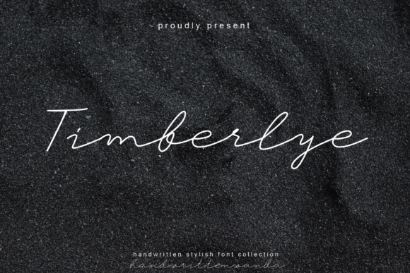 Timberlye: The Elegant Script Font for Modern Design