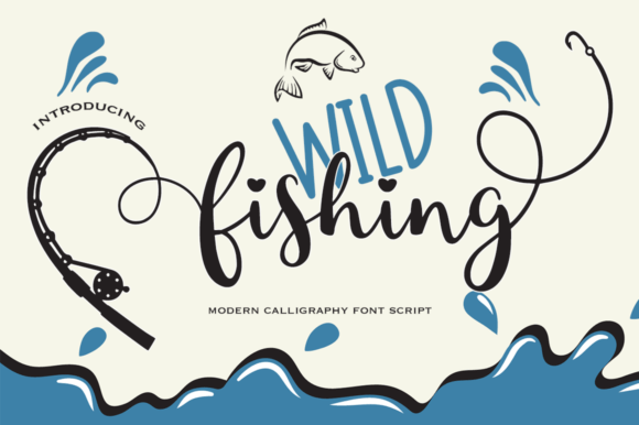 Wild Fishing: Elevate Your Design with Modern Calligraphy