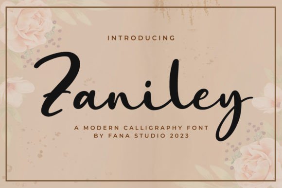 Zaniley Script: Elevate Your Design with Elegant Typography